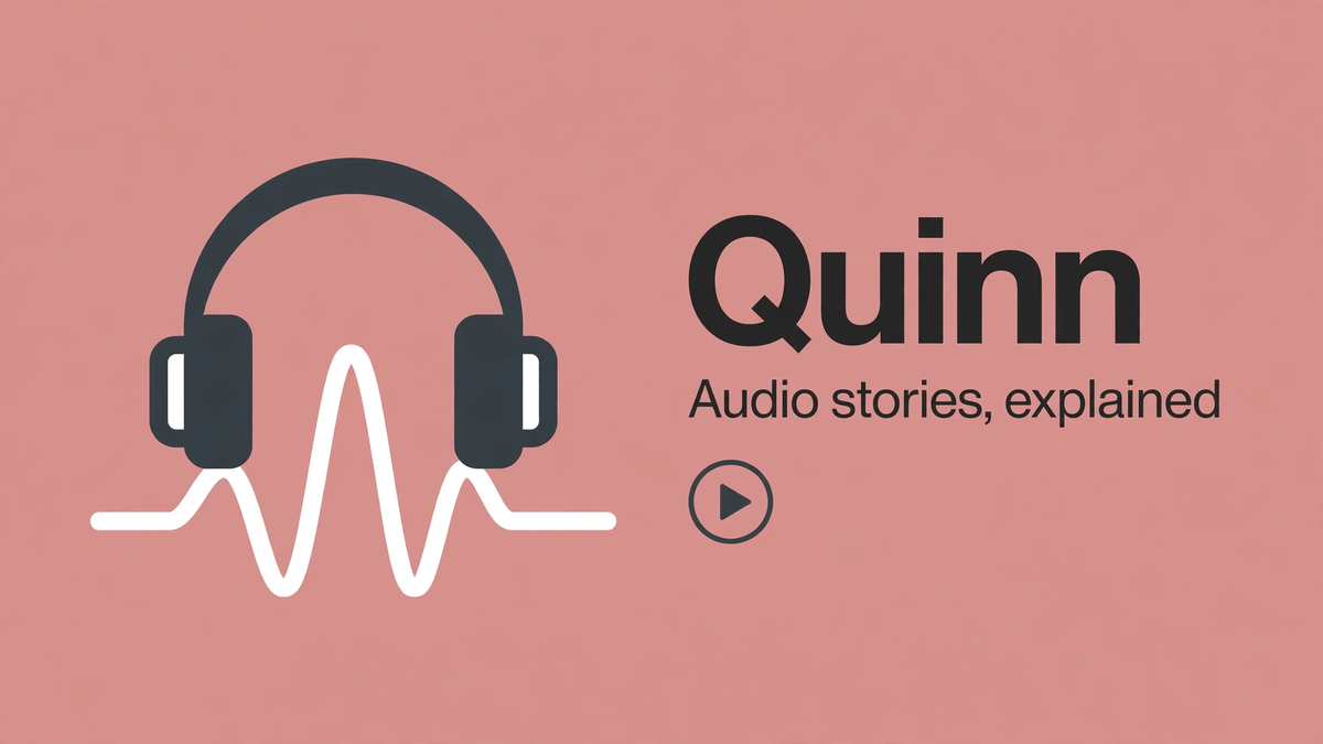 Quinn App | ASMR Audio Stories | Rent Free Movie - quinn.com Hero Image